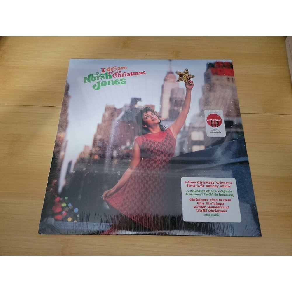 Norah Jones - I Dream Of Christmas - Exclusive Red Vinyl LP Extra Song Xmas Card